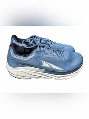 Altra Via Olympus Road Running Shoes Mens 11.5 Lt Blue Max Foam Comfort Walking